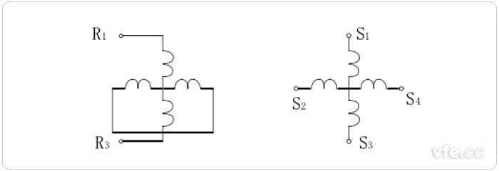 旋轉(zhuǎn)變壓器電氣原理圖