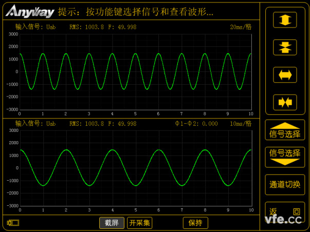 電快速瞬變脈沖群抗干擾度試驗后波形