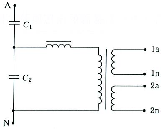 具有兩個二次繞組的單相互感器